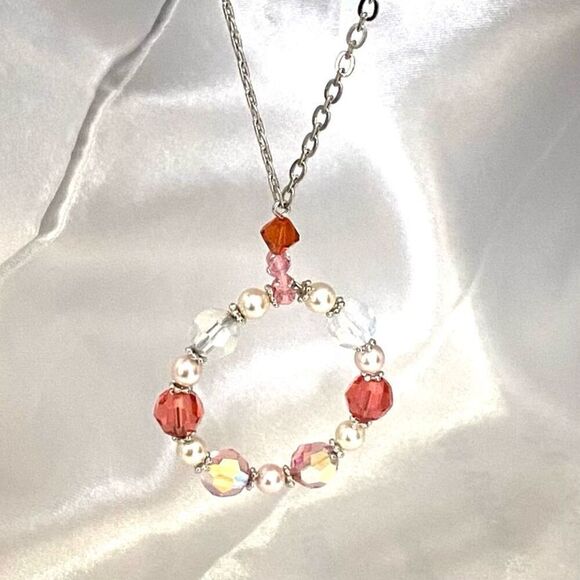 BX# $ 1/2 PRICE $pecial  925 Silver & Crystal Necklace - Picture 5 of 10